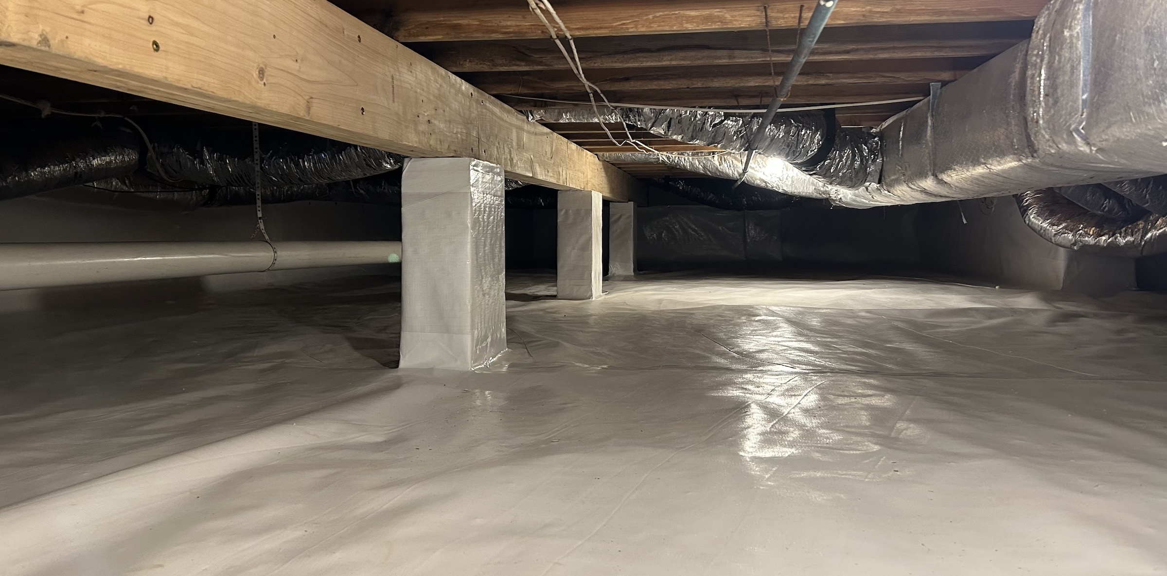 clean crawl space