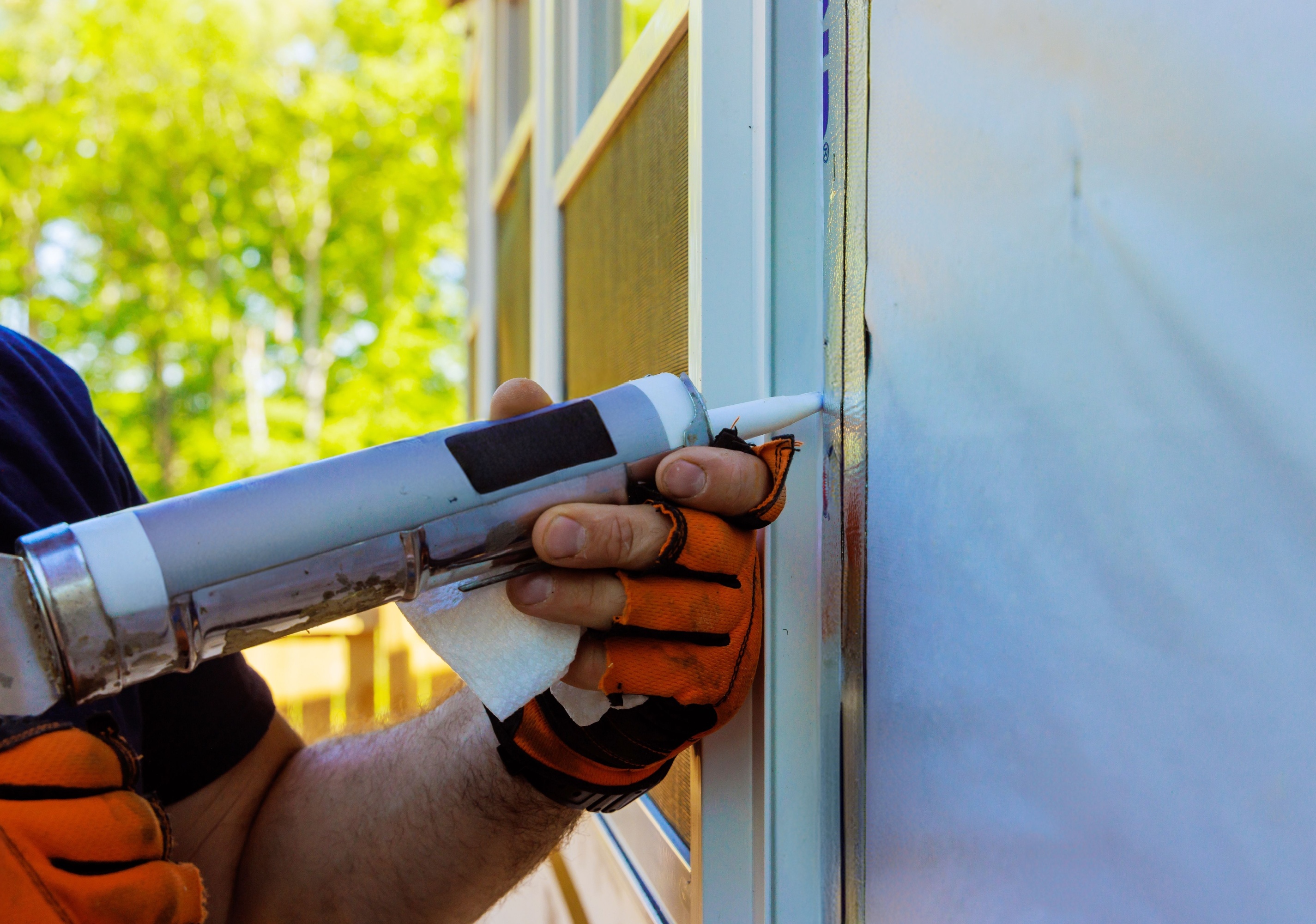 Air Sealing a home.