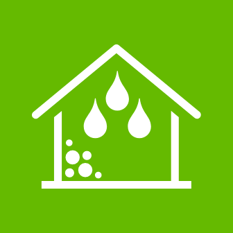 Mold and moisture icon