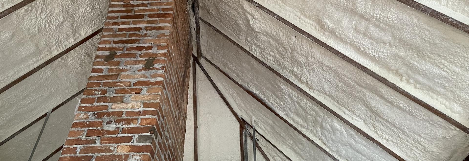 attic insulation installed by THP team
