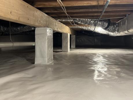 Encapsulated Crawl Space