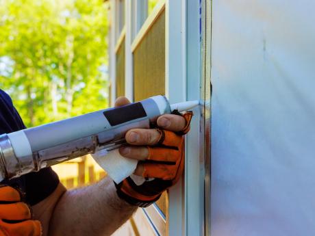 Air Sealing a home.